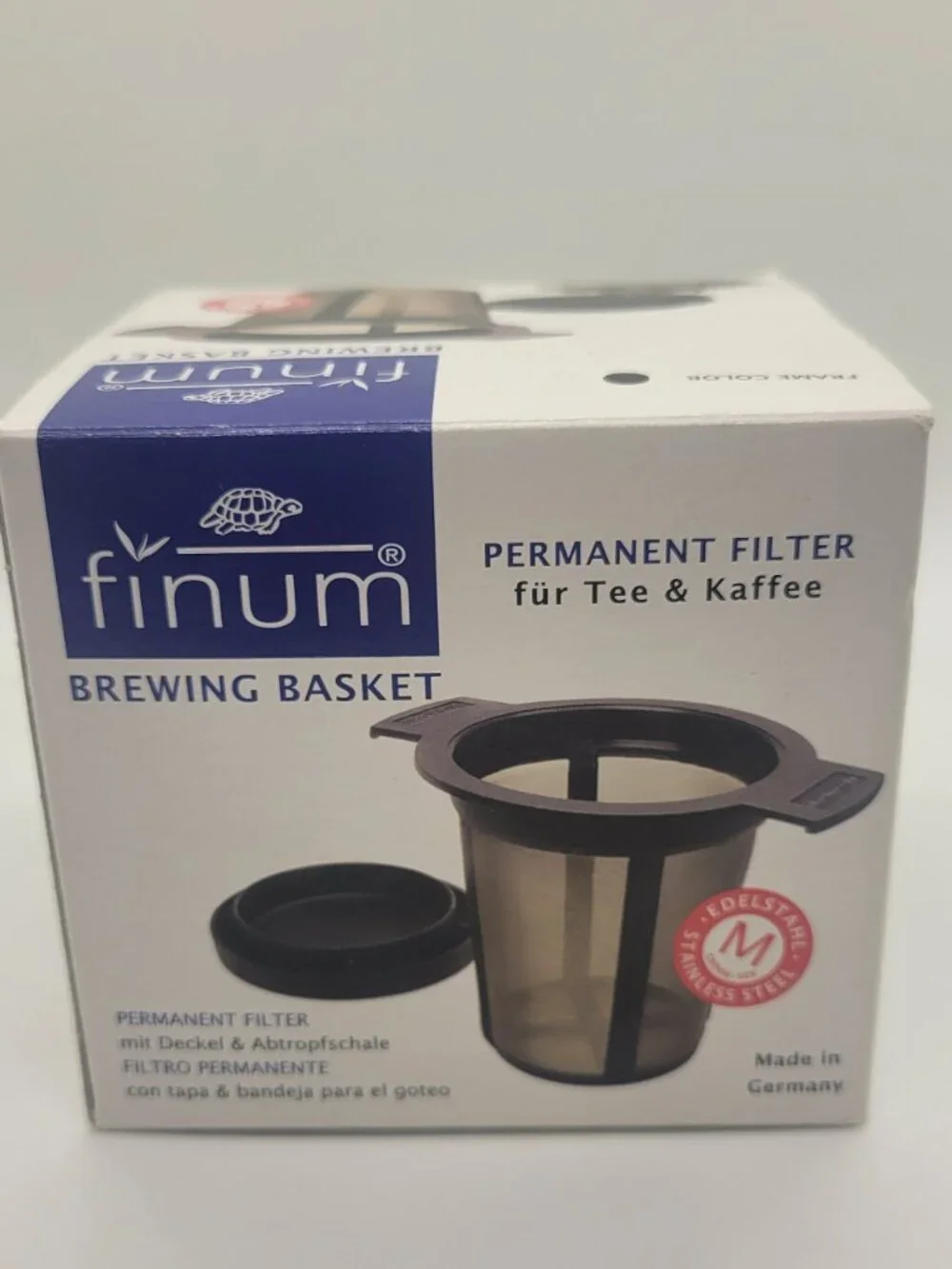 Finum Brewing Basket Medium Loose Leaf Tea Coffee Filter Germany New in Box ♻️🔄